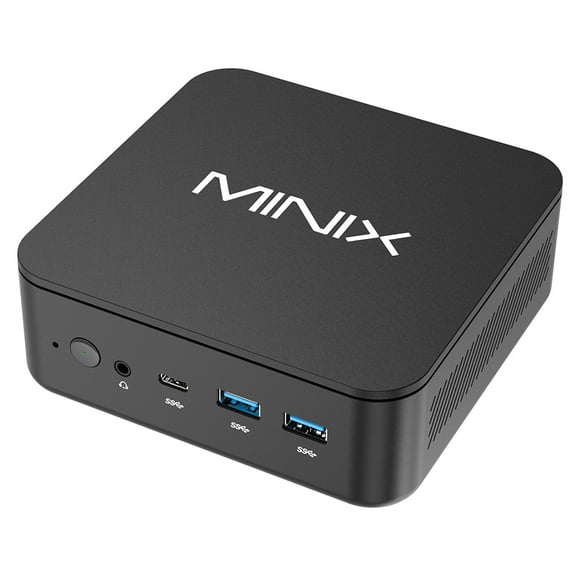 Mini PC AMD Ryzen 5 6600H with Radeon 660M Graphics, 16GB DDR5 RAM, 512GB NVMe SSD, Triple 4K@60Hz Display Support, Wi-Fi 6E & Bluetooth 5.2, US Plug MINIX NGC NR660