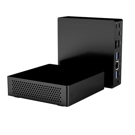 BRE NUC C06E Mini Pc,Intel N100Mini Desktop Computer, 8GB RAM, 256GB SSD, Black