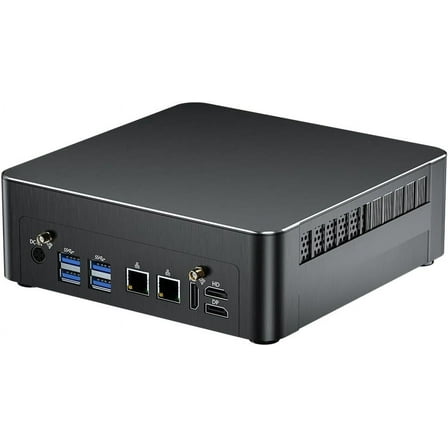 Mini PC with Core i9-9880H 2.3 up to 4.8GHz, 64G DDR4 2T PCIE3.0 NVME SSD, Windows 11 Pro DP/HDMI/Type-C 4K@60Hz Triple Display, 2x2.5G RJ45 LAN, WIFI6E/BT5.3