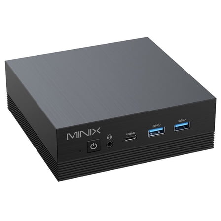 Mini PC Intel Alder Lake-N100 Processor, 16GB RAM, 512GB SSD, 4K@60Hz Triple Display, 1G+2.5G Dual Ethernet, Wi-Fi 5, Bluetooth 5.1, EU Plug MINIX Z100-Aero