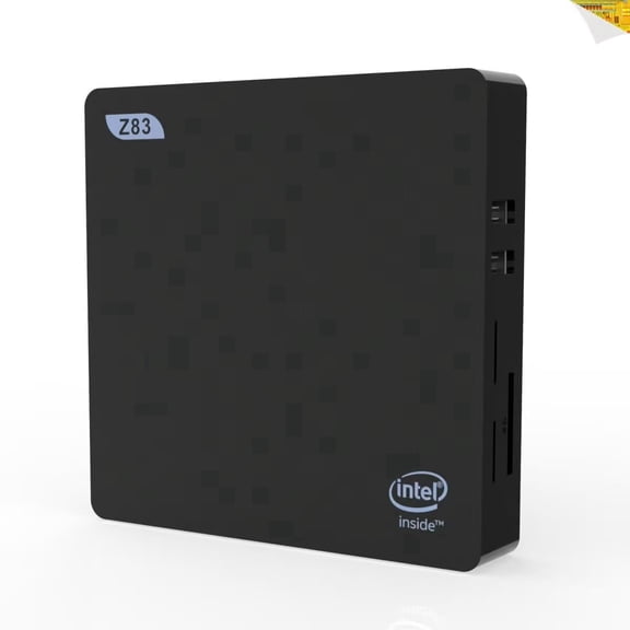Mini PC Intel Atom x5-Z8350 (up to 2.5GHz) 4GB DDR3 64GB eMMC HDMI&VGA BT4.0 Compact Desktop Computer for home office everyday use