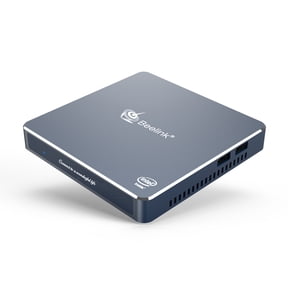 Mini PC Intel Gemini Lake Refresh J4125 (up to 2.7GHz), 8GB DDR RAM 128GB SSD, Small Form Factor Computer for Home Office, 4K Video Streaming & Daily Computer