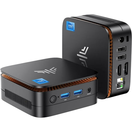 KAMRUI Mini PC Computer, Intel Processor N95(up to 3.6 GHz), 12GB DDR4 RAM 256GB M.2 SSD