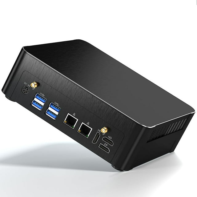 Mini PC, Kinupute Desktop Computer with Core i9-9880H, TPM2.0, Windows 11 Pro, 32G DDR4, 1T PCIE3.0 NVME SSD, DP/HDMI/USB-C Port, 4K@60Hz, 2x2.5G RJ45 LAN, WiFi 6E/BT5.3, Support 4G Module, HTPC