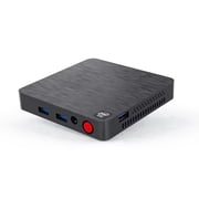 Mini PC Micro Computer T4 Pro Intel Celeron N3350 4GB RAM 64GB Supports 4K HD Dual HDMI WiFi Ethernet 1000M USB 3.0x4 BT 4.0