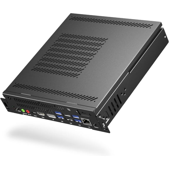 TIBURN Mini PC Windows 11 Pro, Intel I5-12450H Quad-Core Processor Mini Computers, Desktop Computers 4K UHD Board