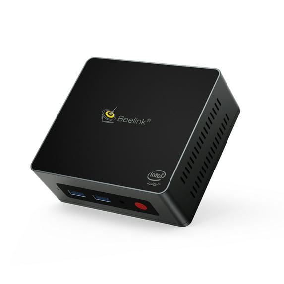 Mini PC Windows 10 Model GKmini Intel Gemini Lake Refresh Processor J4125 (4C/4T, 4M Cache, 2.0GHz up to 2.7GHz), DDR 8G,SSD 256GB Beelink GKmini, Bluetooth 4.0