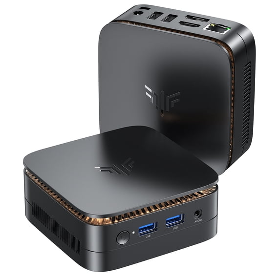 NIPOGI Mini PC, Intel N150 (up to 3.6GHz), 16GB RAM 1TB SSD, Windows 11 Pro Desktop Computer