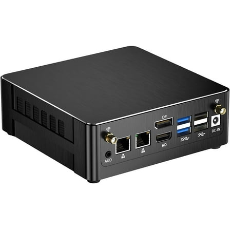 Mini PC i9-13900H, 14 Cores Upto 5.4GHz, 32G RAM 1T SSD, Mini Desktop Computer Windows 11 Pro(TPM2.0), Dual LAN, WiFi6E, BT5.3, DP/HDMI/Type-C Triple Display, VESA