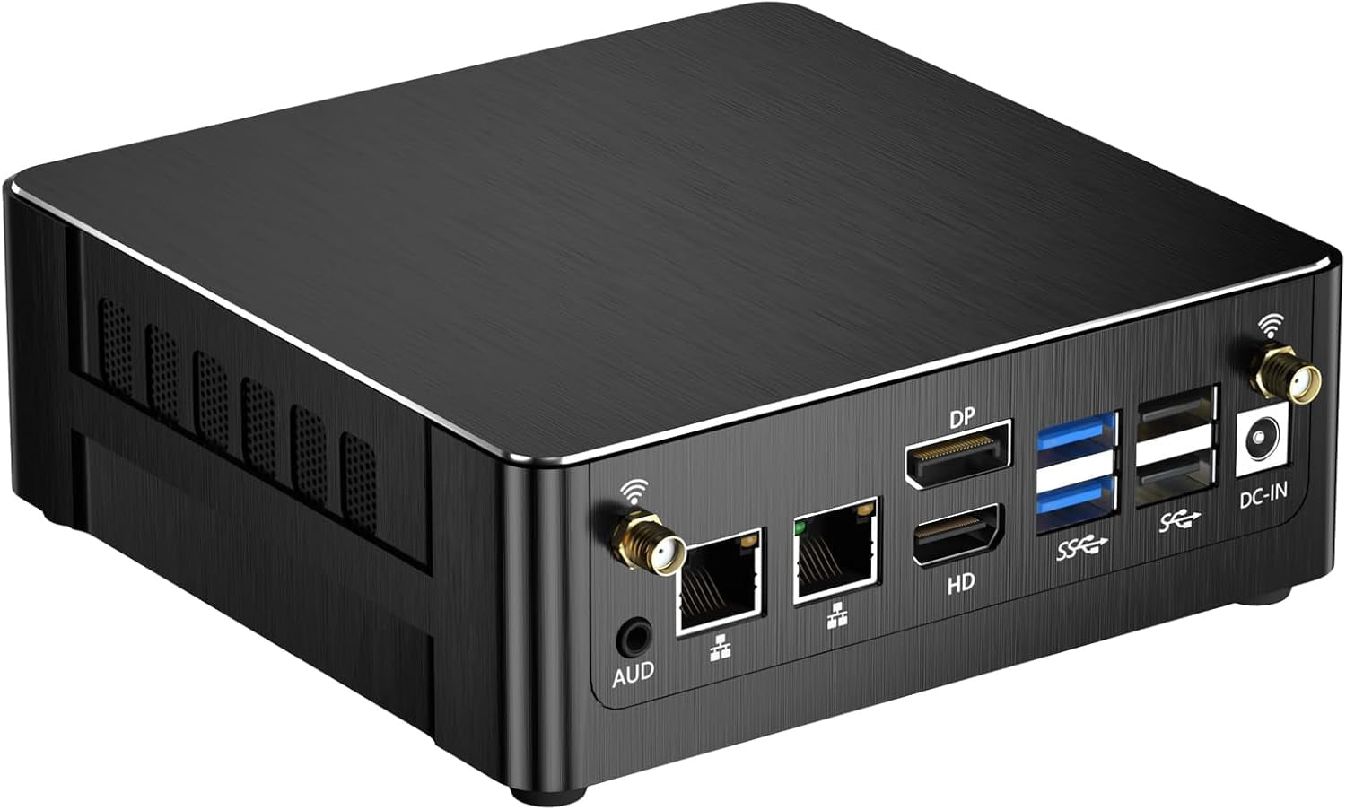 Mini PC i9-13900H, 14 Cores Upto 5.4GHz, 64G RAM 2T SSD, Mini Desktop Computer Windows 11 Pro(TPM2.0), Dual LAN, WiFi6E, BT5.3, DP/HDMI/Type-C Triple Display, VESA