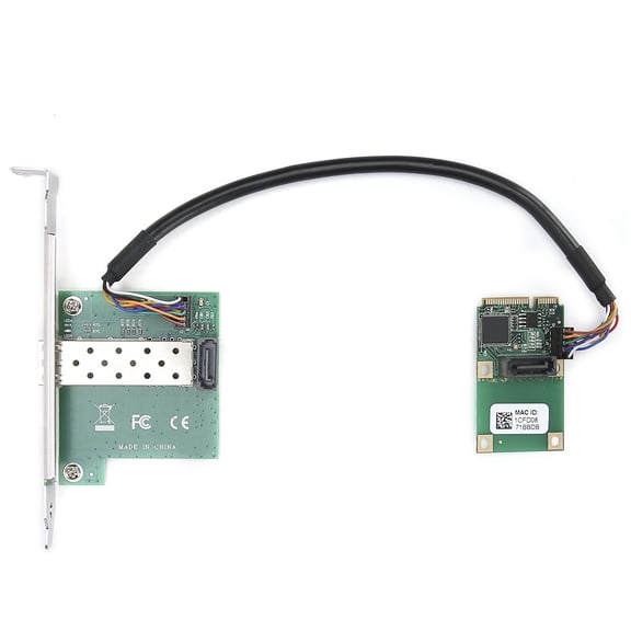 Mini PCIE Gigabit Fiber Server Network Card Optical Port SFP LC Adapter 1000Mbps