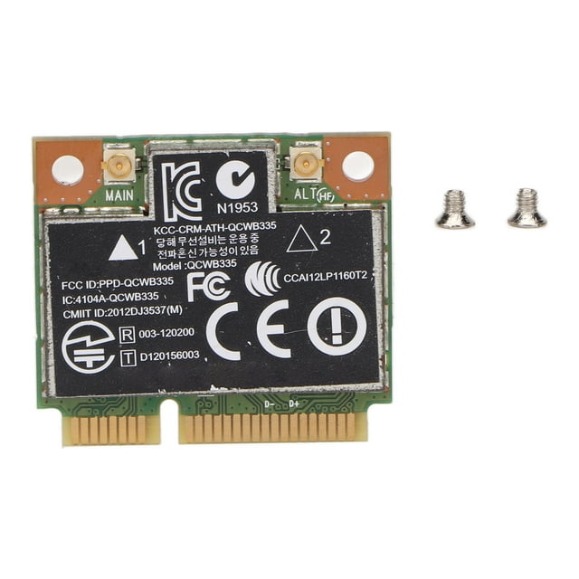Mini PCIe Network Card High Speed 802.11b/g/n WiFi Bluetooth 4.0 Wireless Network Card for HP