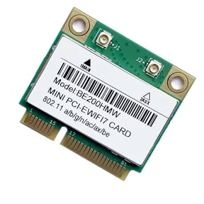 Mini-PCIe Wi-Fi Card for Intel BE200 | Half Mini PCIe Network Card | 5.8 Gbp with Bluetooth 5.4 Support | HMC WLAN Replacement Part BE200.HMWG Wi-Fi Card BE200HMW