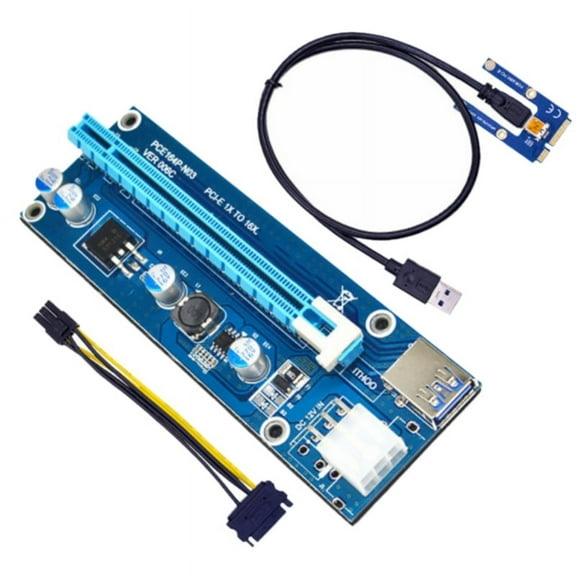 Mini PCIe to PCI Express 16X Riser for Laptop External image Card BTC MPCIe PCI-E Slot Mining