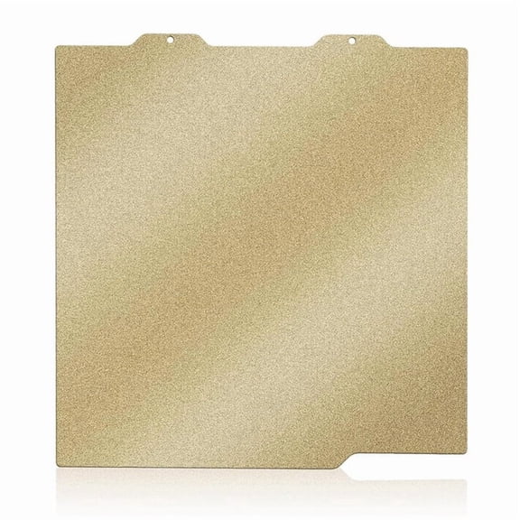 Mini PEI Powder Coating Build Plate 184 X 184 Mm/ 7.24 X 7.24inchs for Bambu-Lab A1 Textured Spring Steel Sheet,1 x Build Plate,Gold
