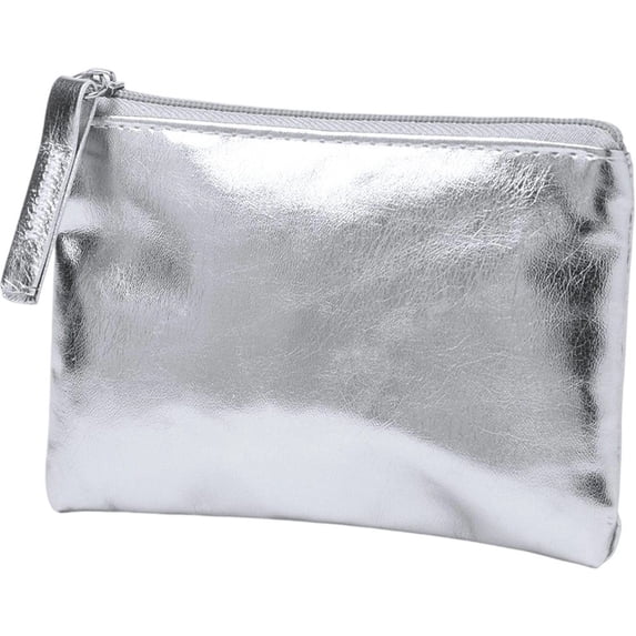 Mini PU Leather Wallet Portable Coin Purse Waterproof Coin Pocket with Zipper Small Coin Pouch for Women Durable Key Bag Storage Bag Card Holder
