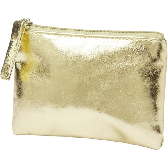 Mini PU Leather Wallet Portable Coin Purse Waterproof Coin Pocket with Zipper Small Coin Pouch for Women Durable Key Bag Storage Bag Card Holder