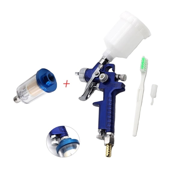 Mini Paint Spray Gun 1.0mm/0.8mm Airbrush Airless Spray Gun For Painting Car Pneumatic Tool Air Brush Sprayer ,Versatile applications