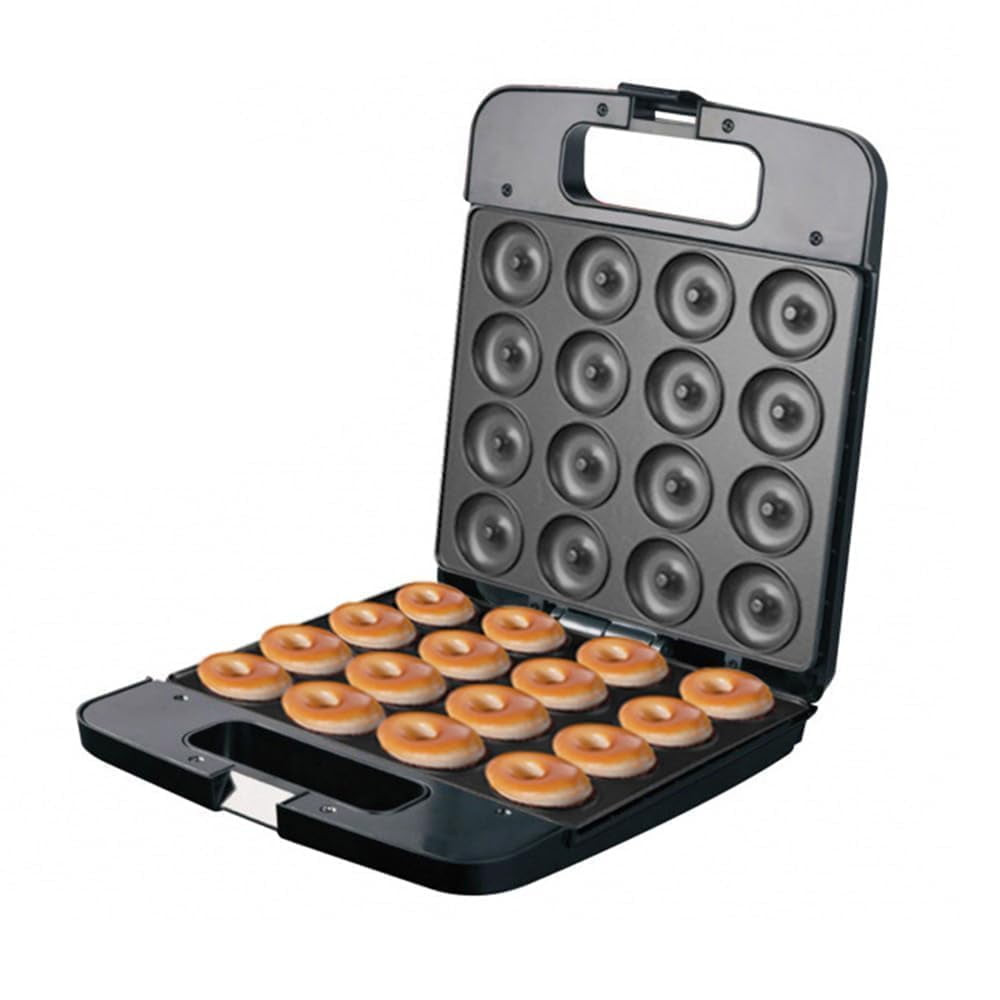 Electric Mini Pancake & Donut Maker, Non-stick, Double-Sided Heating ... - Mini Pancake Maker For Donuts Online