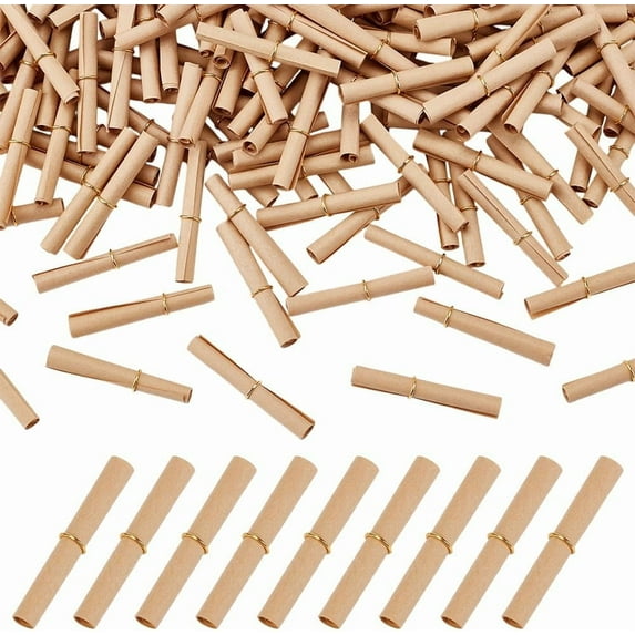 Mini Paper Scrolls forWriting Mini Writable Paper Scrolls Vintage ...