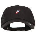 thumbnail image 1 of Mini Patriotic Firecracker Embroidered Unconstructed Cap - Black OSFM, 1 of 5