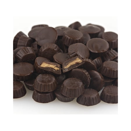 Mini Peanut Butter Cups Dark Chocolate 1 pound