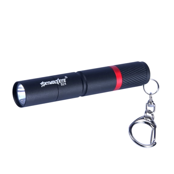 Mini Pen LED Flashlight 120 Lumens with Clip 3 Modes for Everyday Carry and Medical Use Black