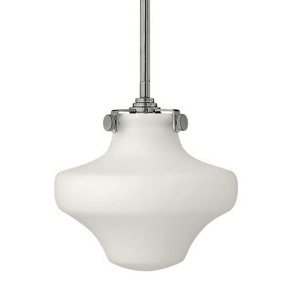 Hinkley Lighting 3134AN-GU24 Congress 9" 1 Light 18W Mini Pendant,Antique Nickel