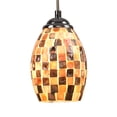 thumbnail image 1 of Mini Pendant Light Fixtures Natural Shell Tiffany Kitchen Island Lighting Hanging Lamp, 1 of 6