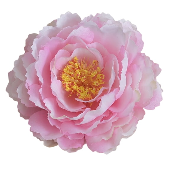 Mini Peonies Head Artificial Flowers Small Peony Silk Bouquet, 1 Pack Peony Faux Flowers for Wedding Centerpieces Vases Decorations, Silk Flowers for Home Wedding Decor, Multicolor(Pink2,5.1x5.1")