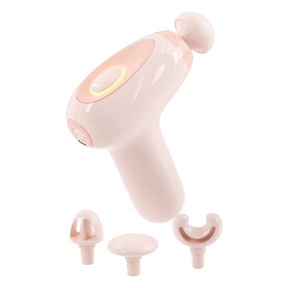 Mini Percussion Massager AI Variable Frequency Smart Massager with Multi-Head, USB Rechargeable, Portable Full Body Relaxation for Fitness, Home & Office
