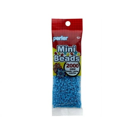 Mini Perler Beads 2000/Pkg-Turquoise -MPB80-14-92