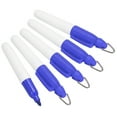 thumbnail image 1 of Mini Permanent Markers Golf Ball Marker Pen with Keychain Clip, Blue 5 Pack, 1 of 5