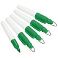 thumbnail image 1 of Mini Permanent Markers Golf Ball Marker Pen with Keychain Clip, Green 5 Pack, 1 of 5