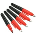 thumbnail image 1 of Mini Permanent Markers Golf Ball Marker Pen with Keychain Clip, Red Ink  5 Pack, 1 of 5