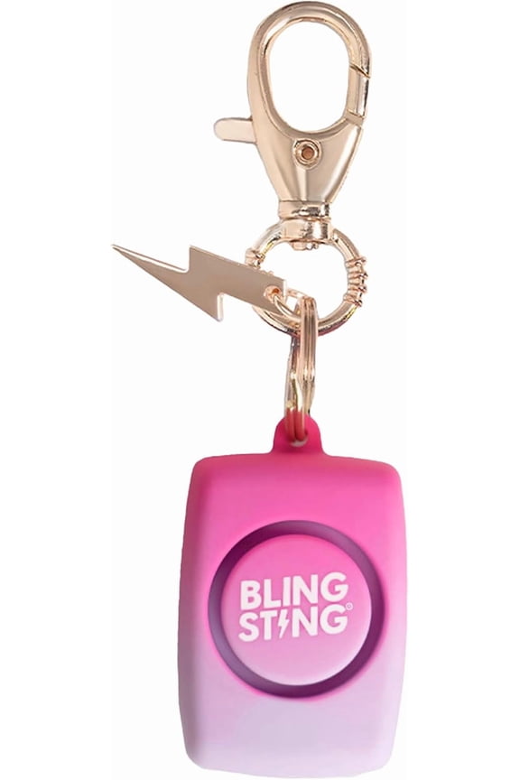 Mini Personal Safety Alarm for Women - 125 Decibel Loud Self Defense LED Light & Keychain Clip