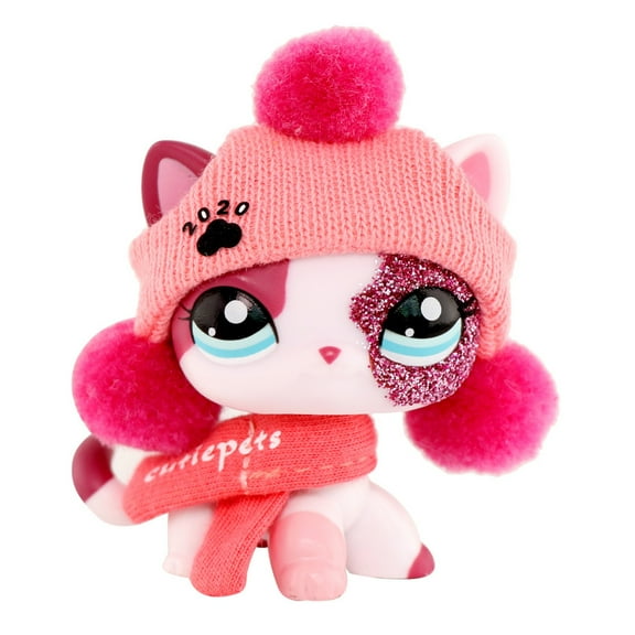 Mini Pet Shop lps Toys,Cute Shorthair Cat#2291,with Exquisite DIY Accessories,Bobble Head,Collectible Mini Figurine Toys