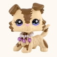 thumbnail image 1 of Mini Pet Toy Dog Collie #2210 with Collar Accessory,Collectible Mini Toy Figurines, 1 of 8