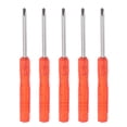 thumbnail image 1 of Uxcell Mini Phillips Screwdriver, 3mm Cross Head for Electronics Repair, 5 Pack (Red), 1 of 5