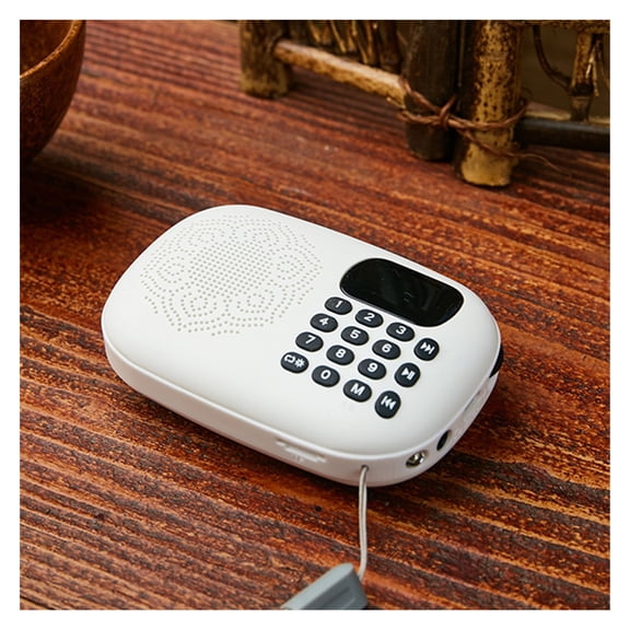 Mini Phonograph Zen Music Player Singing Machine Household Plug-in Portable Plug-in Card Charging ,Clear Distortion-Free