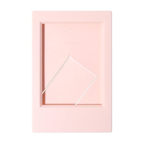 Mini Photo Frame 3x3in, Tabletop Acrylic Frame for Polaroid Photos Desk Home Decor, Pink