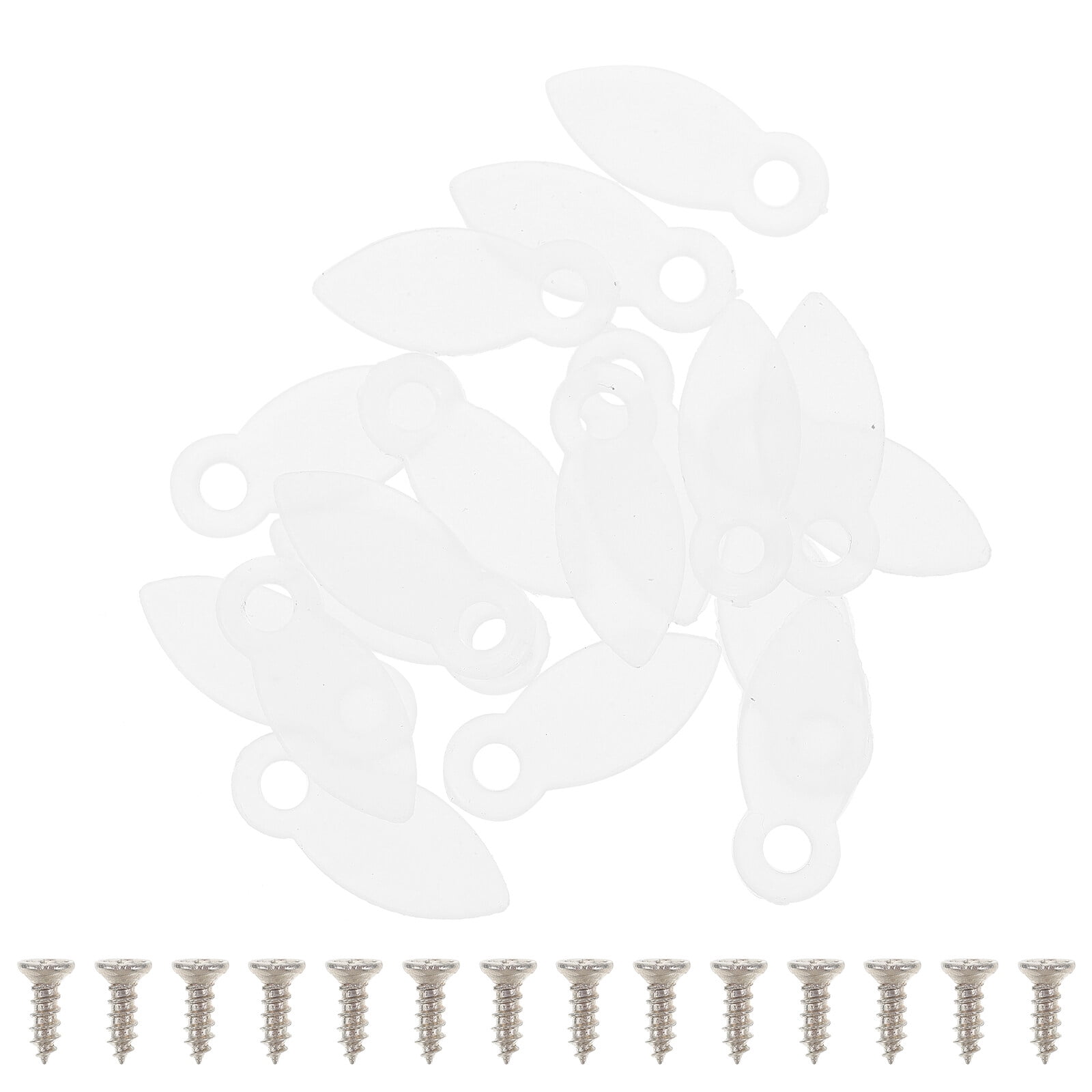 Mini Photo Frames Block Fixing Fasteners White Button down Picture Turn