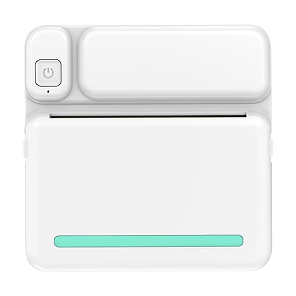 Mini Photo Printer Portable Bluetooth Wireless Thermal Printer for Smartphone with 57mm Paper and App
