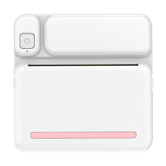 Mini Photo Printer Portable Bluetooth Wireless Thermal Printer for Smartphone with 57mm Paper and App
