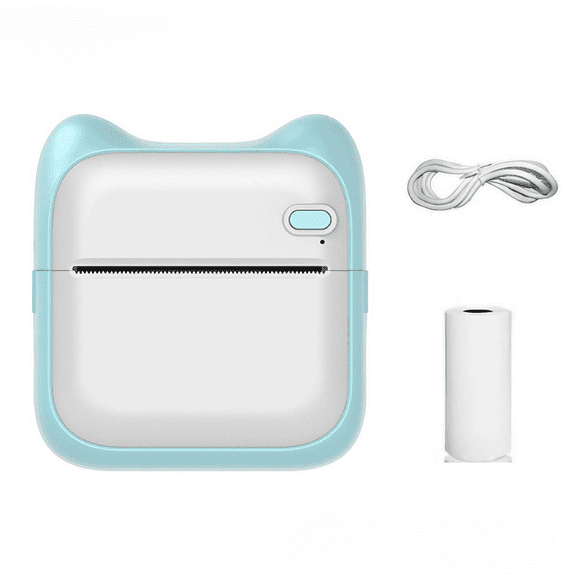 Mini Photo Printer - Portable Thermal Photo Printer for Notes and Image Memos - Compact and Lightweight Design - Easy to Use and Great for Printing - Perfect for Personal Use, Scrapbooking