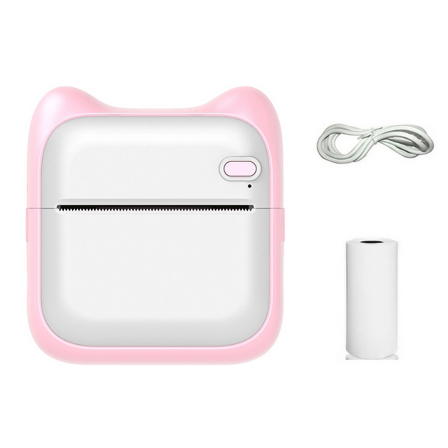 Mini Photo Printer - Portable Thermal Photo Printer for Notes and Image Memos - Compact and Lightweight Design - Easy to Use and Great for Printing - Perfect for Personal Use, Scrapbooking