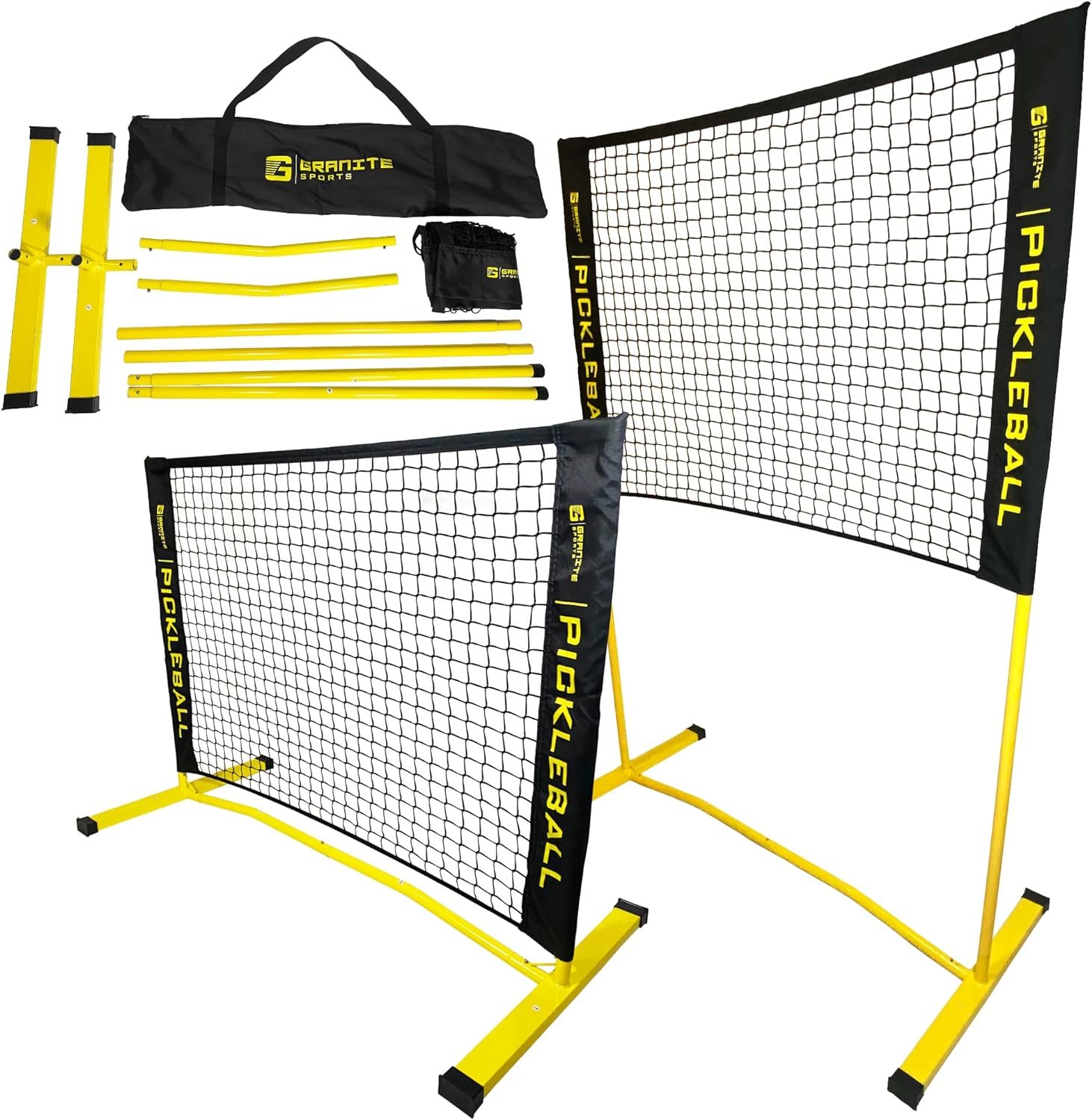 Mini Pickleball Net 4 ft. Pickleball Dink Training Rebounder Net, Fully