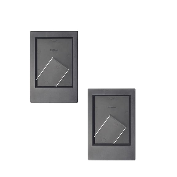 Mini Picture Frames, Rectangle Small Picture Photo Frame Holder for Tabletop Display Photos Paintings Landscape Posters Artwork, 2 Pcs, 2.4x0.27x3.62"