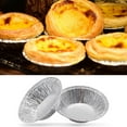thumbnail image 1 of Mini Pie Pans (100 Pcs), Disposable Egg Tart Molds for Baking, 2 inch Mini Tart, Aluminum Foil Bakeware for Baking, Making Tarts, Quiche Pie, Caramel Pudding, Etc., 1 of 6