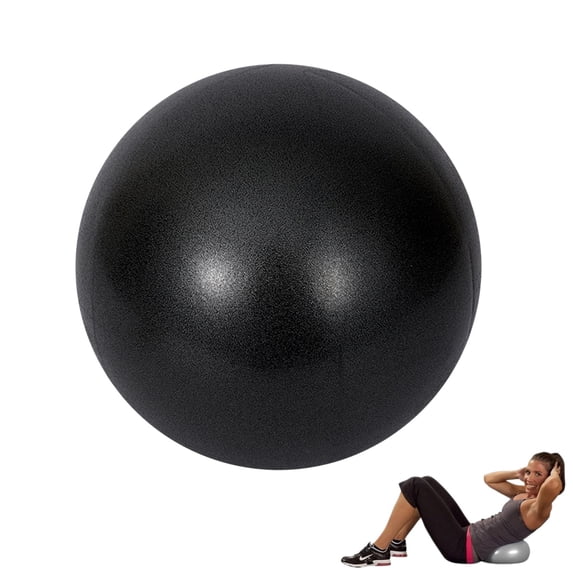 Mini Pilates Ball, Anti-Burst Small Yoga Exercise Ball, Soft Stability Fitness Ball for Core Training, Yoga, Pilates, Physical Therapy & Home Workout